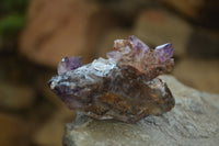 Hand Made Amethyst Conglomerate Specimens x 6 From Chiredzi, Zimbabwe - Toprock Gemstones and Minerals 