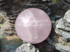 Polished Rose Quartz Spheres x 6 From Madagascar - Toprock Gemstones and Minerals 