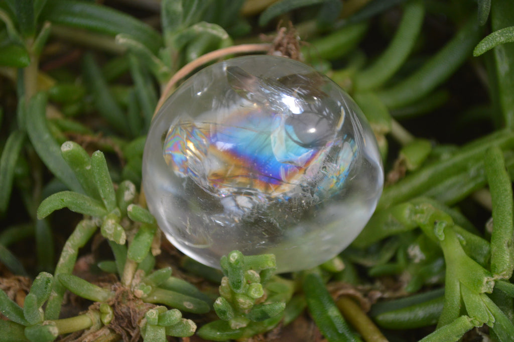 Polished Clear Quartz Palm Stones x 24 From Madagascar - Toprock Gemstones and Minerals 