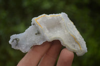 Natural Etched Blue Chalcedony Specimens x 12 From Nsanje, Malawi - Toprock Gemstones and Minerals 