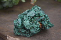 Natural Silky Malachite Specimens x 6 From Kasompe, Congo - Toprock Gemstones and Minerals 
