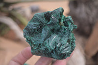 Natural Silky Malachite Specimens x 6 From Kasompe, Congo - Toprock Gemstones and Minerals 