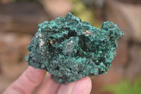 Natural Silky Malachite Specimens x 6 From Kasompe, Congo - Toprock Gemstones and Minerals 