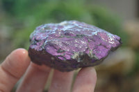 Natural Metallic Purpurite Cobbed Specimens x 6 From Erongo, Namibia - Toprock Gemstones and Minerals 