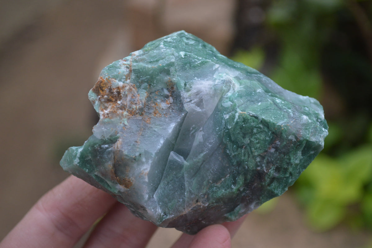 Natural Swazi Jade Cobbed Specimens x 12 from Swaziland - Toprock Gemstones and Minerals 