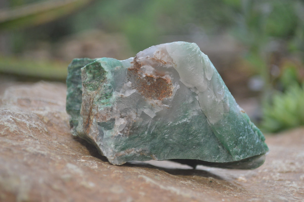 Natural Swazi Jade Cobbed Specimens x 12 from Swaziland - Toprock Gemstones and Minerals 