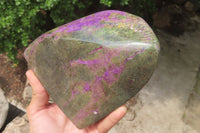Polished Stichtite Standing Free Form x 1 From Barberton, South Africa - Toprock Gemstones and Minerals 