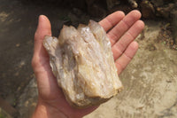 Natural Cascading Smokey Quartz Clusters x 2 From Luena, Congo - Toprock Gemstones and Minerals 