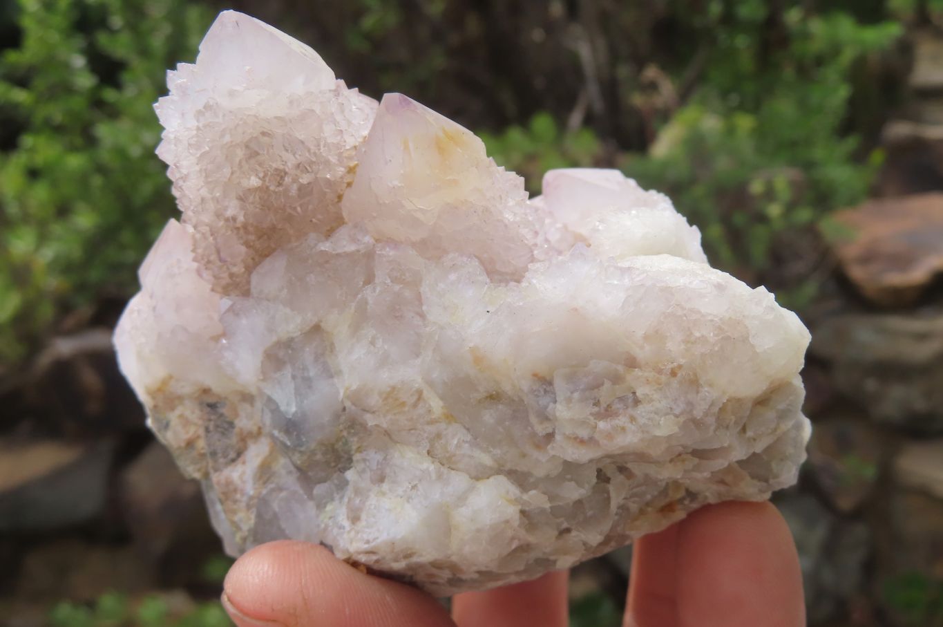Natural Amethyst Spirit Quartz Clusters x 4 From Boekenhouthoek, South Africa - Toprock Gemstones and Minerals 