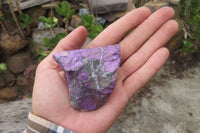 Natural Metallic Purpurite Cobbed Specimens x 12 From Erongo, Namibia - Toprock Gemstones and Minerals 