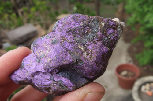 Natural Metallic Purpurite Cobbed Specimens x 12 From Erongo, Namibia - Toprock Gemstones and Minerals 
