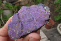 Natural Metallic Purpurite Cobbed Specimens x 12 From Erongo, Namibia - Toprock Gemstones and Minerals 