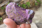 Natural Metallic Purpurite Cobbed Specimens x 12 From Erongo, Namibia - Toprock Gemstones and Minerals 