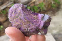 Natural Metallic Purpurite Cobbed Specimens x 12 From Erongo, Namibia - Toprock Gemstones and Minerals 