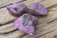 Natural Metallic Purpurite Cobbed Specimens x 12 From Erongo, Namibia - Toprock Gemstones and Minerals 