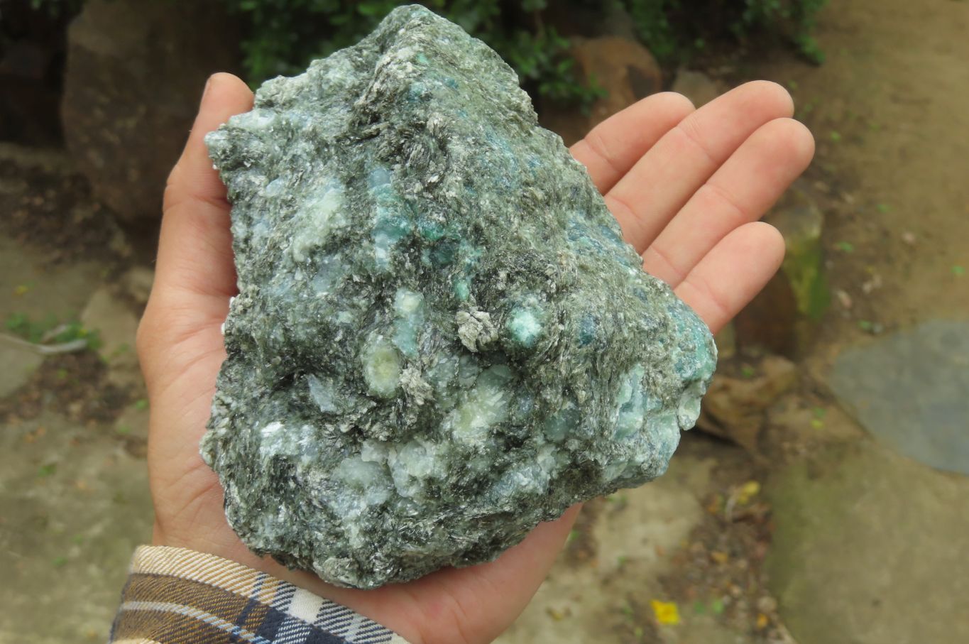 Natural Rare Emerald Mica In Matrix Cobbed Specimens x 2 From Mutoko, Zimbabwe - Toprock Gemstones and Minerals 