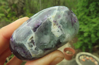 Polished Watermelon Fluorite Free Forms x 12 From Uis, Namibia - Toprock Gemstones and Minerals 