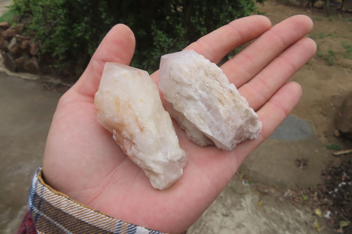 Natural Pineapple Candle Quartz Crystals x 35 From Antsirabe, Madagascar - Toprock Gemstones and Minerals 