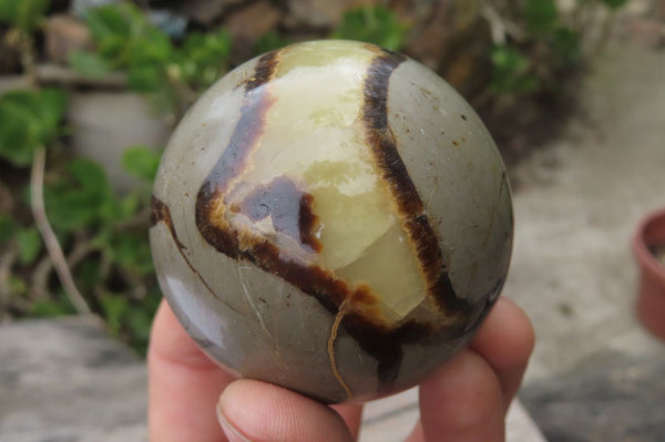 Polished Septerye Spheres x 6 From Mahajanga, Madagascar - Toprock Gemstones and Minerals 