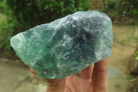 Natural Watermelon Fluorite Cobbed Specimens x 6 From Uis, Namibia - Toprock Gemstones and Minerals 