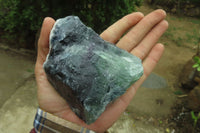 Natural Watermelon Fluorite Cobbed Specimens x 6 From Uis, Namibia - Toprock Gemstones and Minerals 
