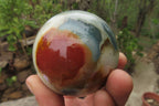 Polished Polychrome Jasper Spheres x 4 From Madagascar - Toprock Gemstones and Minerals 
