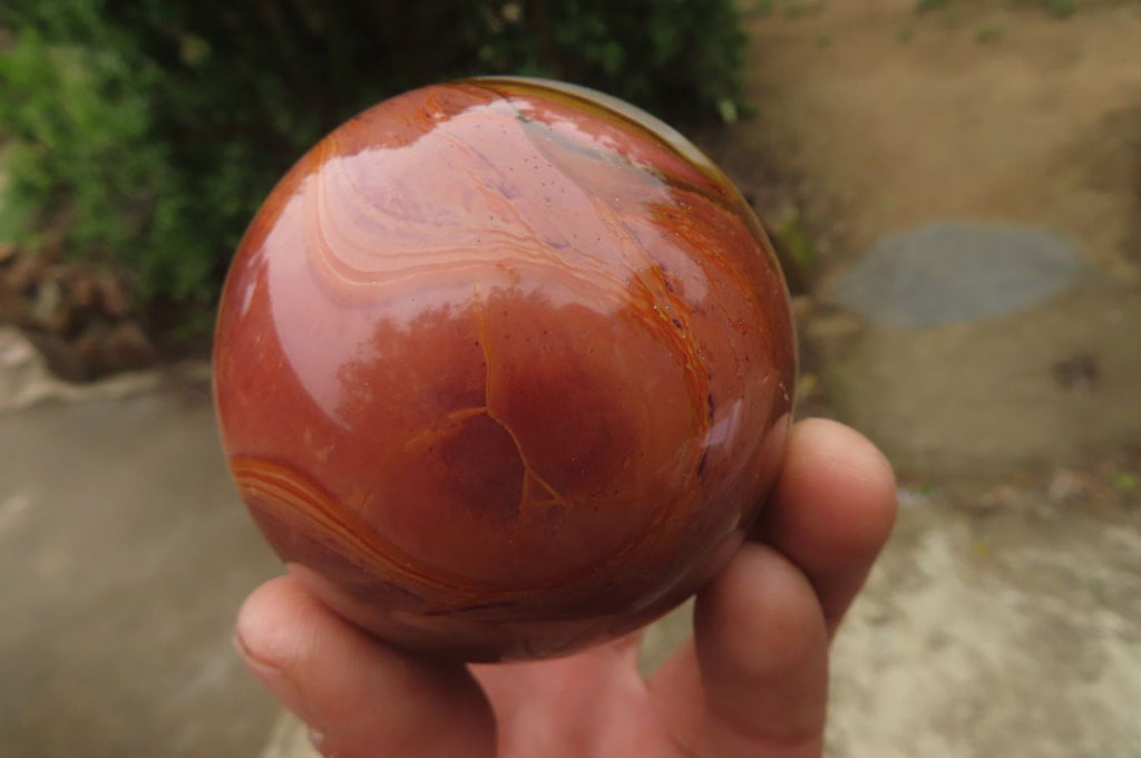 Polished Polychrome Jasper Spheres x 4 From Madagascar - Toprock Gemstones and Minerals 