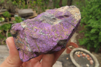 Natural Metallic Purpurite Cobbed Specimens x 6 From Erongo, Namibia - Toprock Gemstones and Minerals 