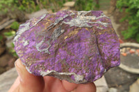 Natural Metallic Purpurite Cobbed Specimens x 6 From Erongo, Namibia - Toprock Gemstones and Minerals 