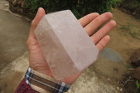 Polished Smokey Quartz Points x 2 From Madagascar - Toprock Gemstones and Minerals 