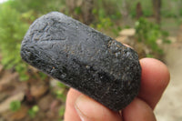 Natural Alluvial Schorl Black Tourmaline Crystals x 18 From Zimbabwe - Toprock Gemstones and Minerals 