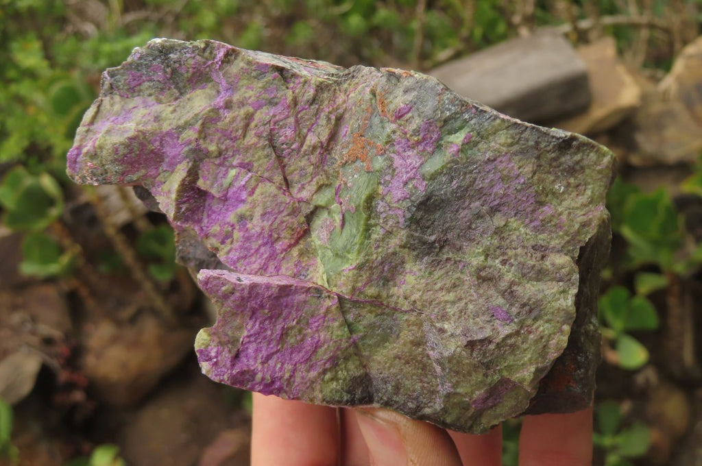 Natural Stichtite Cobbed Specimens x 5 From Barberton, South Africa - Toprock Gemstones and Minerals 