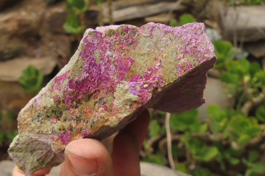Natural Stichtite Cobbed Specimens x 5 From Barberton, South Africa - Toprock Gemstones and Minerals 