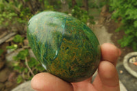 Polished Green Verdite Palm Stones x 12 From Zimbabwe - Toprock Gemstones and Minerals 