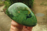 Polished Green Verdite Palm Stones x 12 From Zimbabwe - Toprock Gemstones and Minerals 