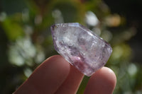 Polished Smokey Amethyst Window Quartz Crystals x 20 From Akansobe, Madagascar - Toprock Gemstones and Minerals 