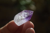 Polished Smokey Amethyst Window Quartz Crystals x 20 From Akansobe, Madagascar - Toprock Gemstones and Minerals 