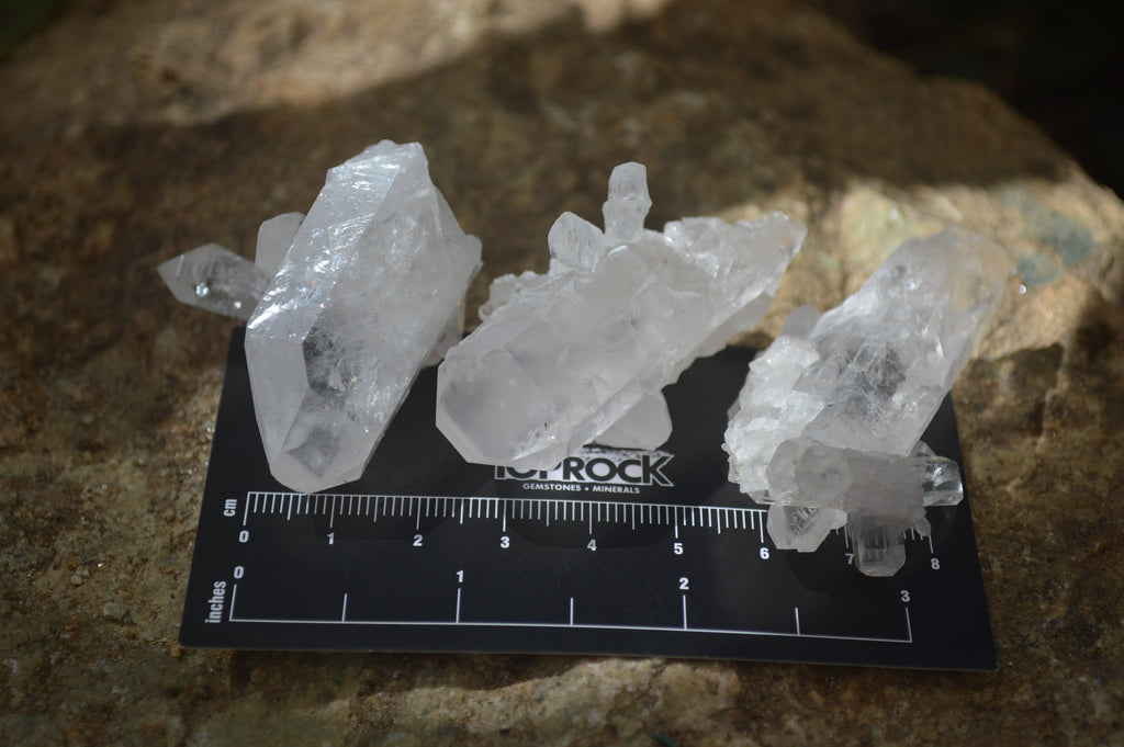 Natural Clear Quartz Crystals x 70 From Mpika, Zambia - Toprock Gemstones and Minerals 