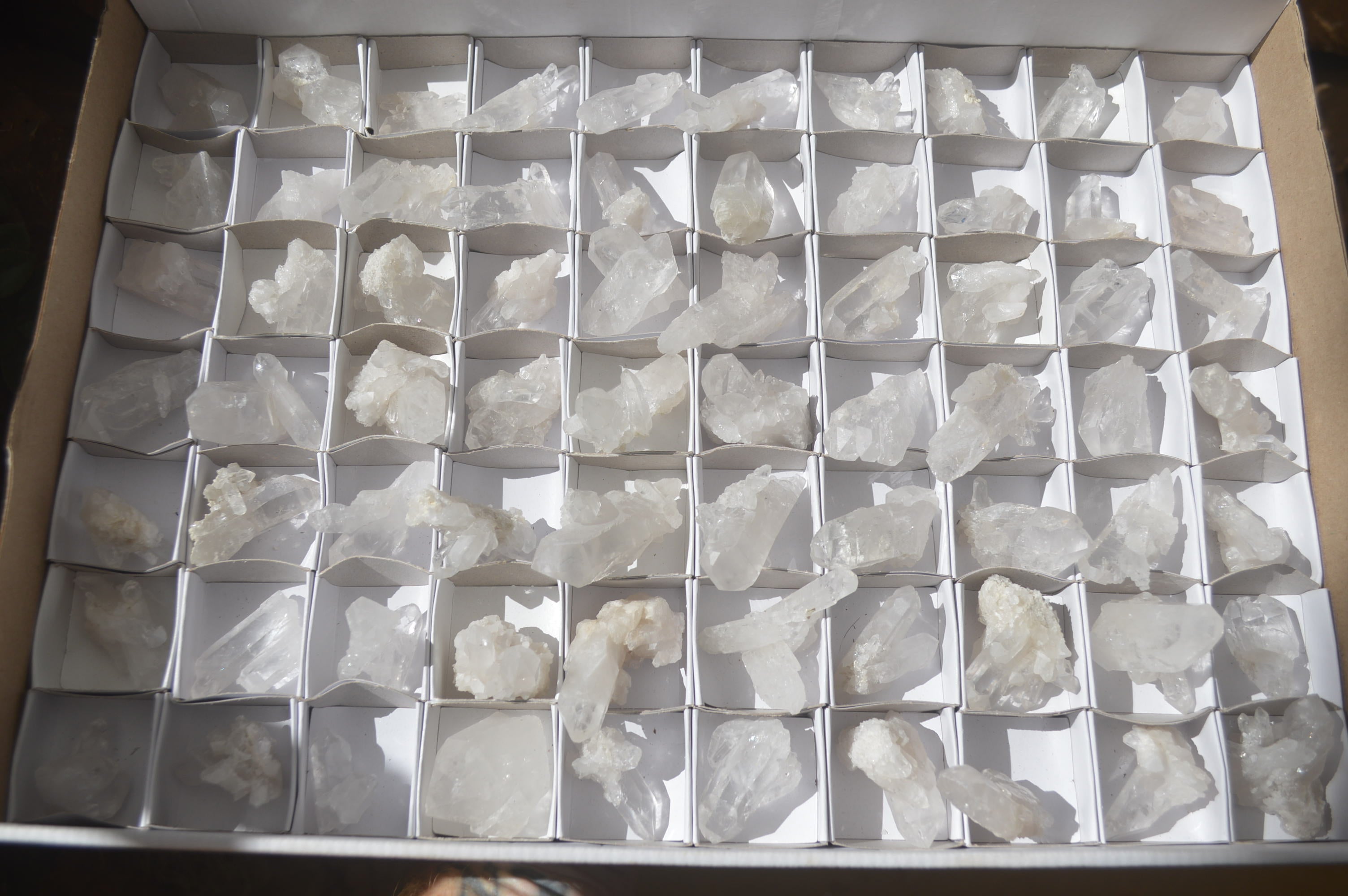 Natural Clear Quartz Crystals x 70 From Mpika, Zambia - Toprock Gemstones and Minerals 