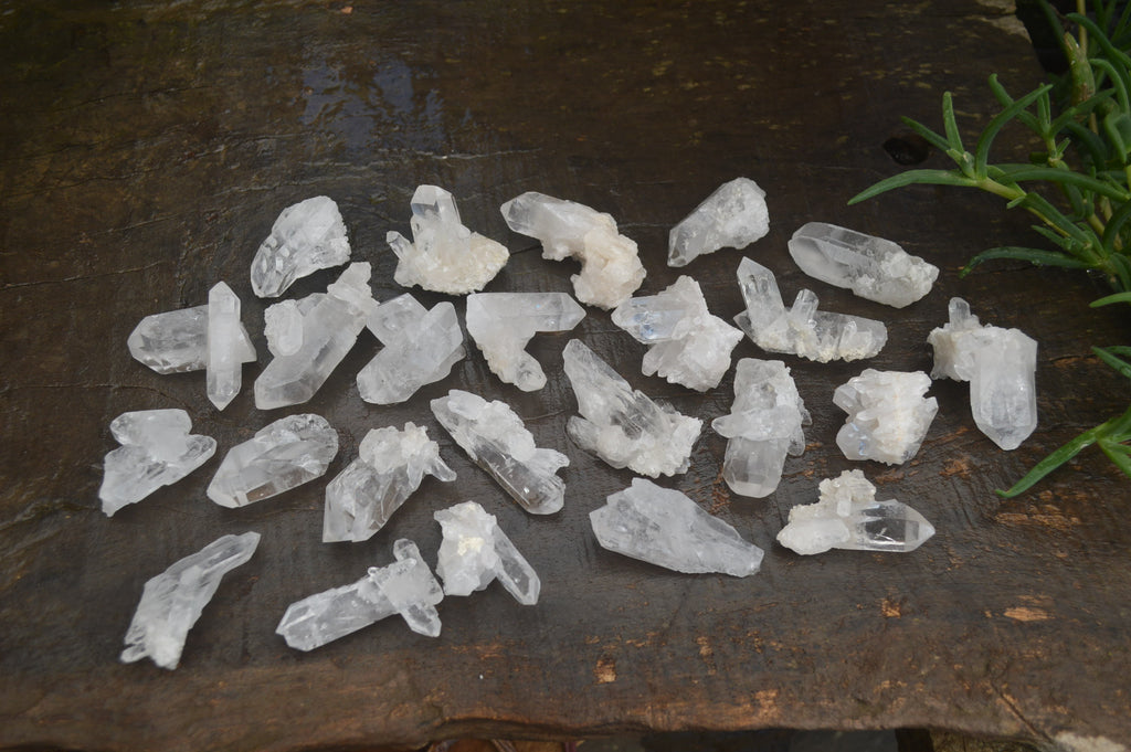 Natural Clear Quartz Crystals x 70 From Mpika, Zambia - Toprock Gemstones and Minerals 