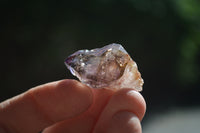Natural Smokey Window Amethyst Crystals x 0.7 Kg Lot From Chiredzi, Zimbabwe