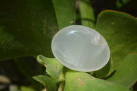 Polished Girasol Pearl Quartz Palm Stones x 12 From Ambatondrazaka, Madagascar - Toprock Gemstones and Minerals 