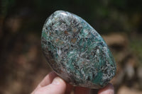 Polished Rare Emerald Mica In Matrix Standing Free Forms x 4 From Mutoko, Zimbabwe - Toprock Gemstones and Minerals 