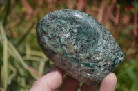 Polished Rare Emerald Mica In Matrix Standing Free Forms x 4 From Mutoko, Zimbabwe - Toprock Gemstones and Minerals 