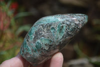Polished Rare Emerald Mica In Matrix Standing Free Forms x 4 From Mutoko, Zimbabwe - Toprock Gemstones and Minerals 