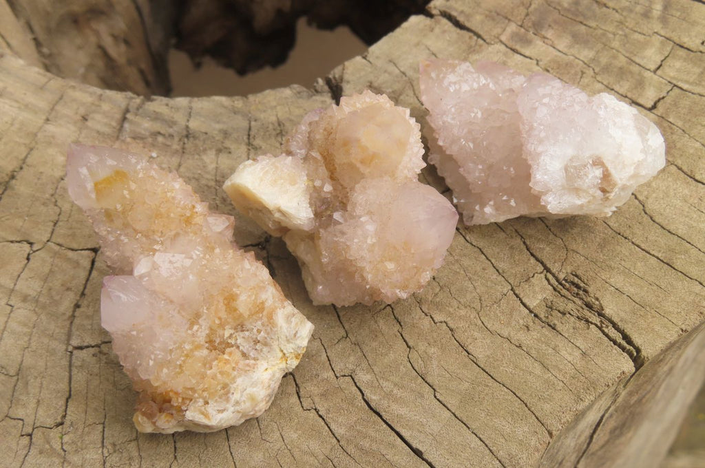 Natural Spirit Quartz Crystals and Clusters x 12 From Boekenhouthoek, South Africa - Toprock Gemstones and Minerals 