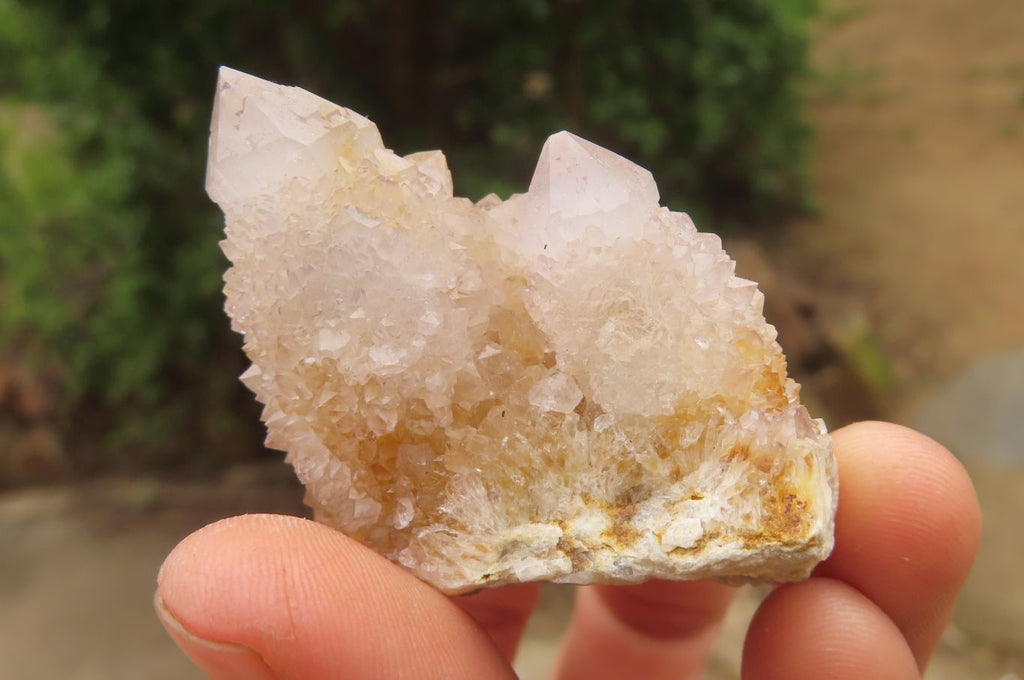 Natural Spirit Quartz Crystals and Clusters x 12 From Boekenhouthoek, South Africa - Toprock Gemstones and Minerals 