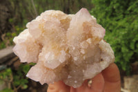 Natural Long Fingered Ametrine Spirit Quartz Clusters x 3 From Boekenhouthoek, South Africa - Toprock Gemstones and Minerals 