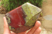 Polished Rare Dragons Blood Stone Points x 3 From Tshipise, South Africa - Toprock Gemstones and Minerals 
