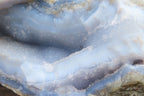 Natural XL Blue Lace Agate Geode Specimens x 2 From Nsanje, Malawi - Toprock Gemstones and Minerals 